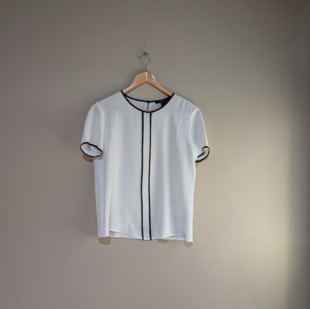 Forever 21 Pinstripe Blouse